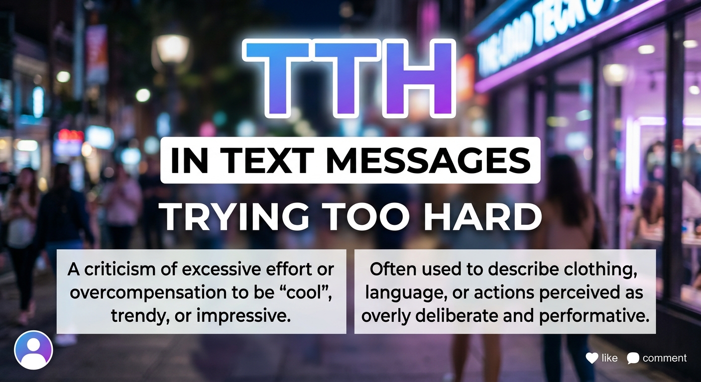 TTH Meaning in Text
