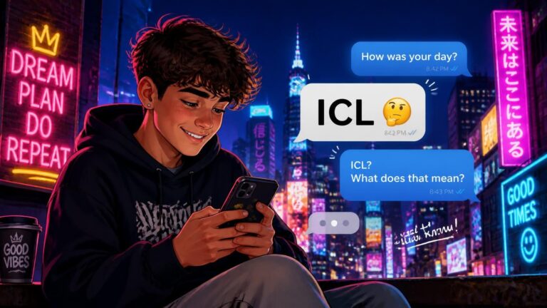 what does icl mean in slang