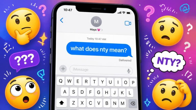what does nty mean in text
